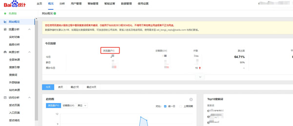 揭秘:网站浏览量在哪里看? 揭秘:网站浏览量在哪里看?